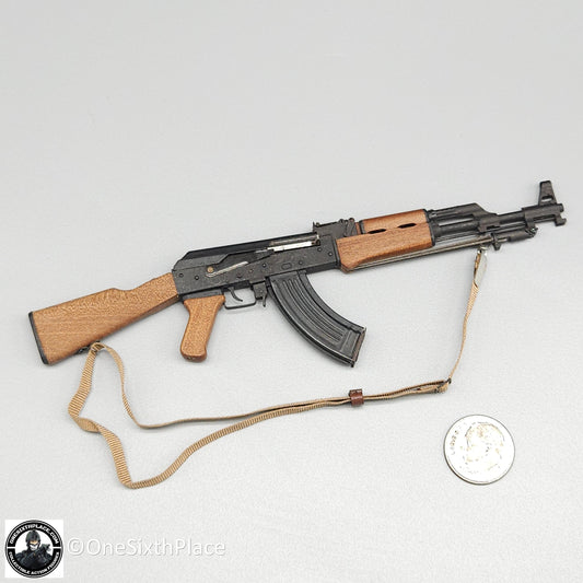 1:6 Ujindou Vietnam MACV-SOG Prairie Fire Type 56 AK 47 Wood & Metal Rifle for 12" Figures