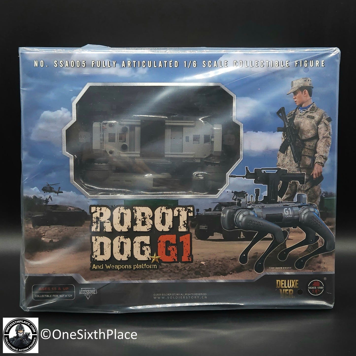 1:6 scale Soldier Story Robot Dog Deluxe Accessory Set for 12" Figures A005