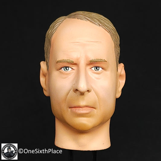 1:6 scale Dragon WWII William Bruce Willis Male Head Sculpt for 12" Figures