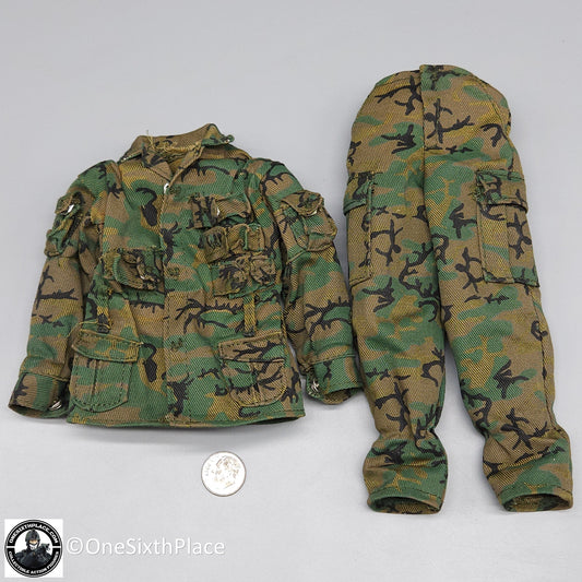 1:6 scale Ultimate Soldier Vietnam SEAL Pointman Camo Uniform for 12" Figure