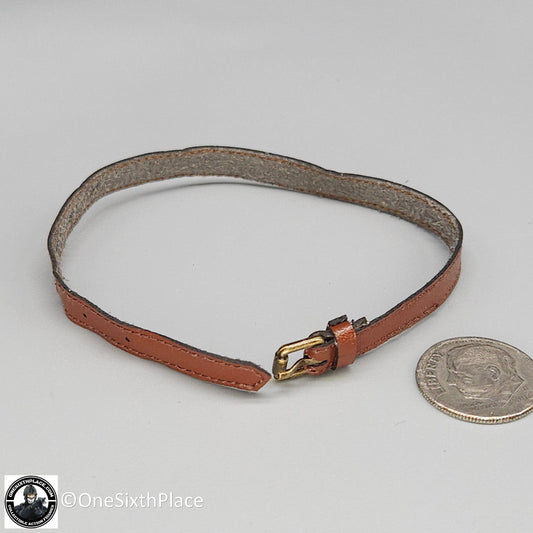 1:6 scale Shinning Toys US Navy F14 Aviator Brown Leather Belt for 12" Figures