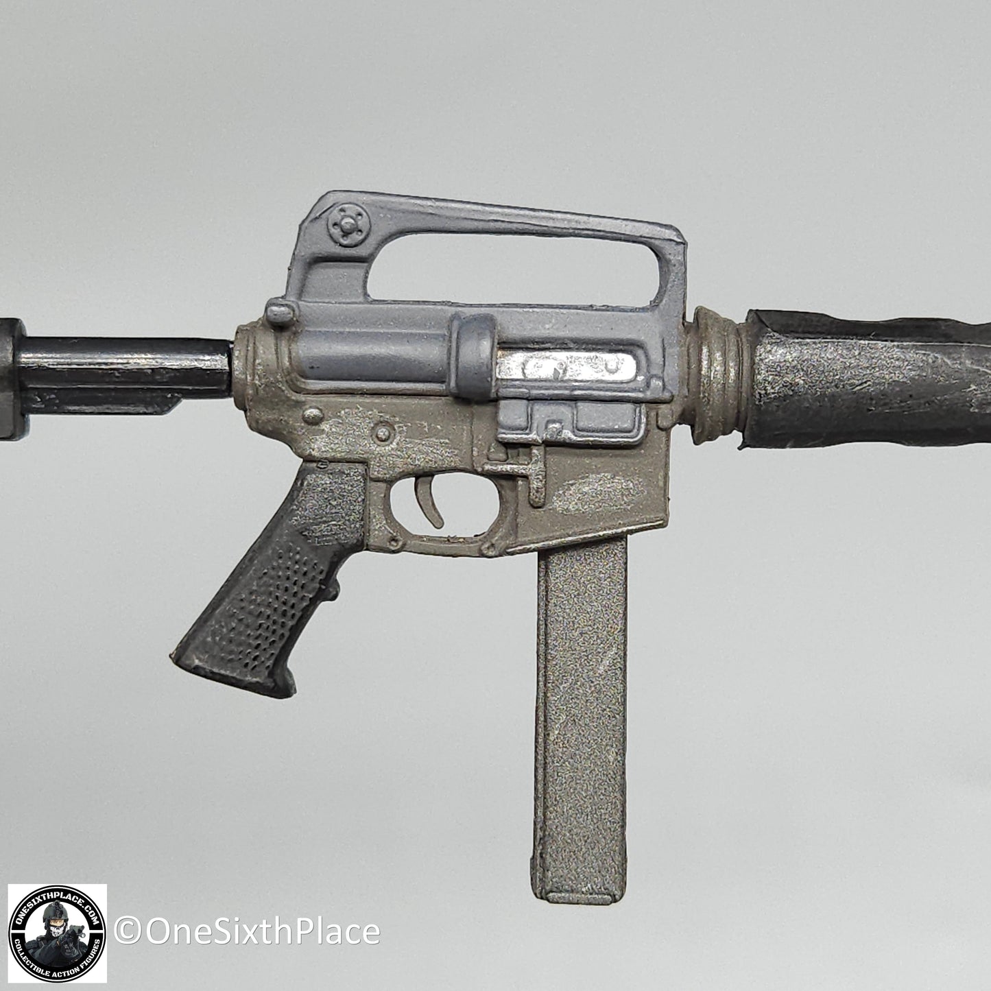 1:6 scale Ultimate Soldier Colt RO633 DOE SMG 9mm M16 Carbine for 12" Figures