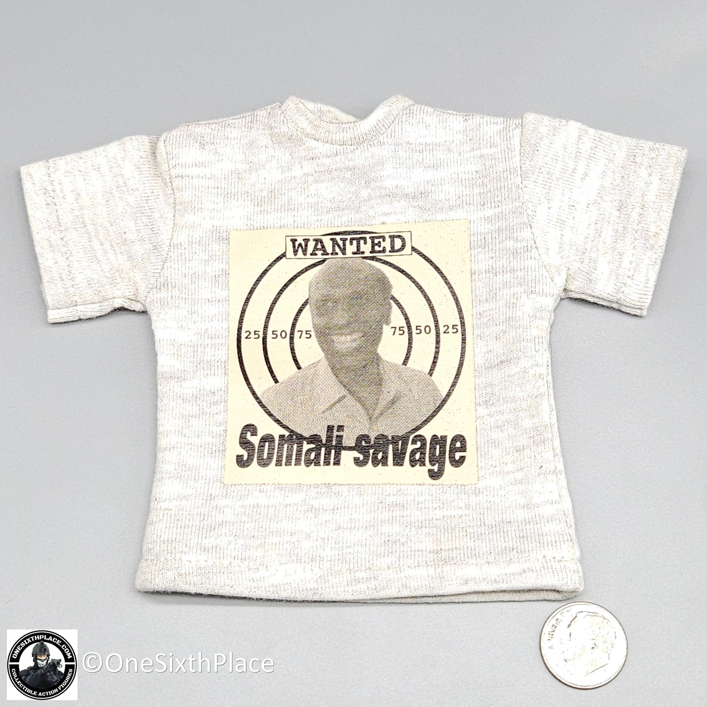 1:6 scale Playhouse D-Boy Somali Savage T-Shirt for 12" Figures