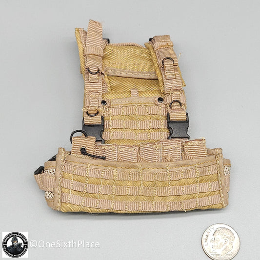 1:6 scale ACE Tan MLCS Recon Vest for 12" Figures