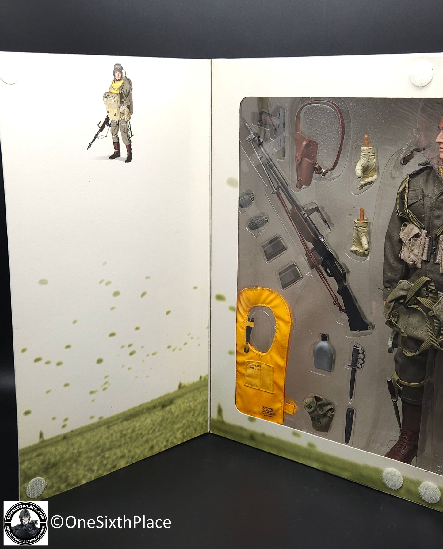 1:6 Dragon WWII US Army Airborne Operation Varsity BAR Gunner Jeb Wesel 1945 12" Figure