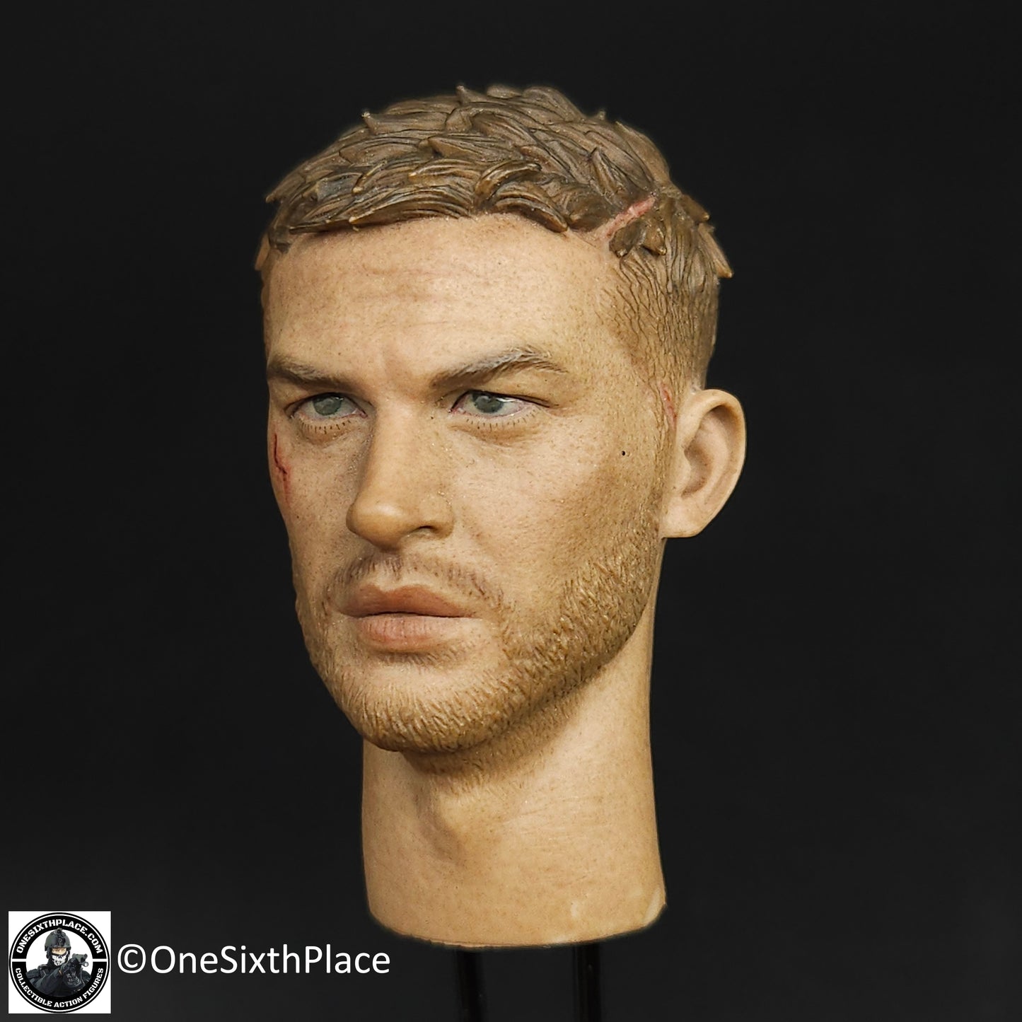 1:6 scale VTS Wasteland Ranger Mad Max Tom Hardy Male Head Sculpt for 12" Figures