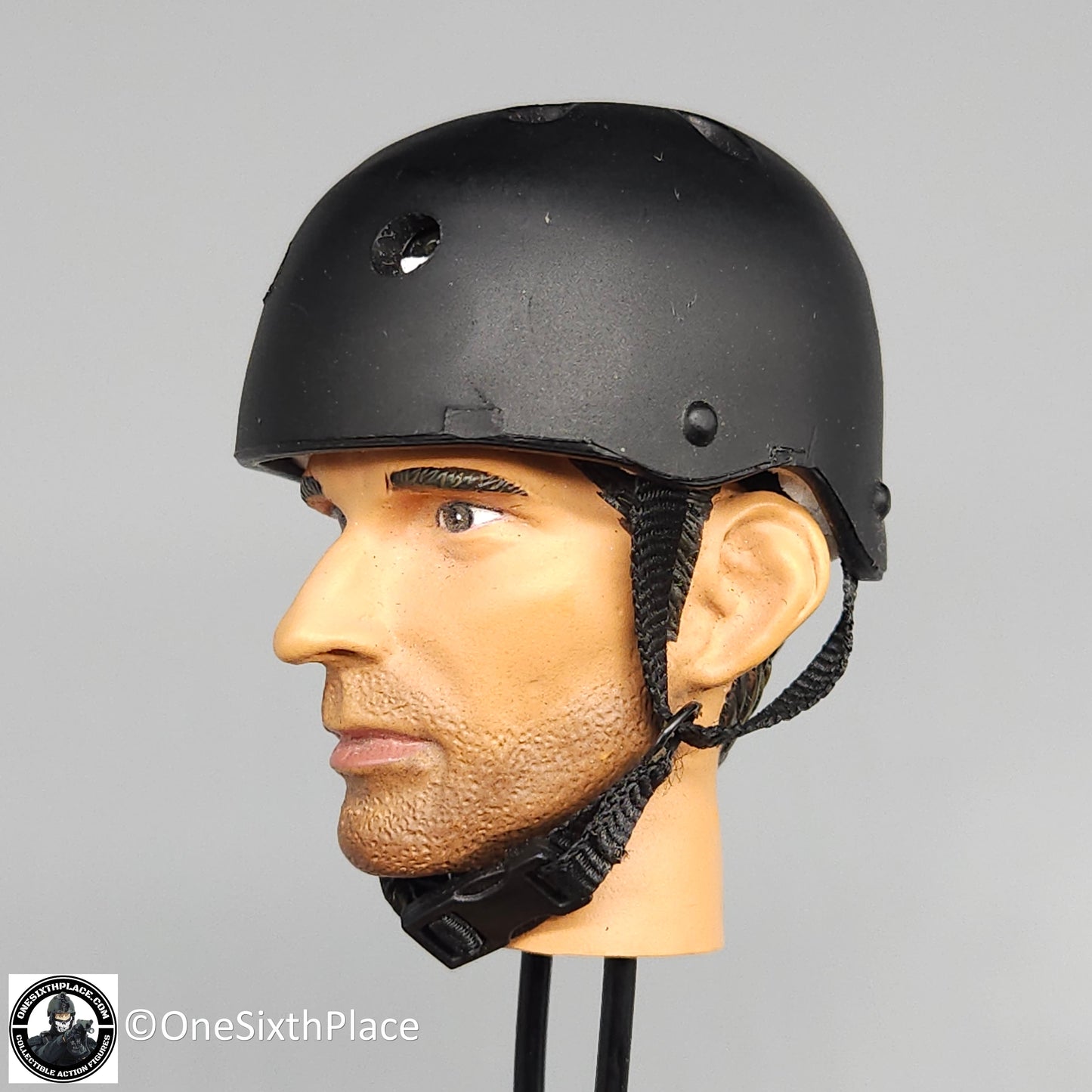 1:6 scale Toy Soldier Delta Force Black Pro Tec Helmet for 12" Figures