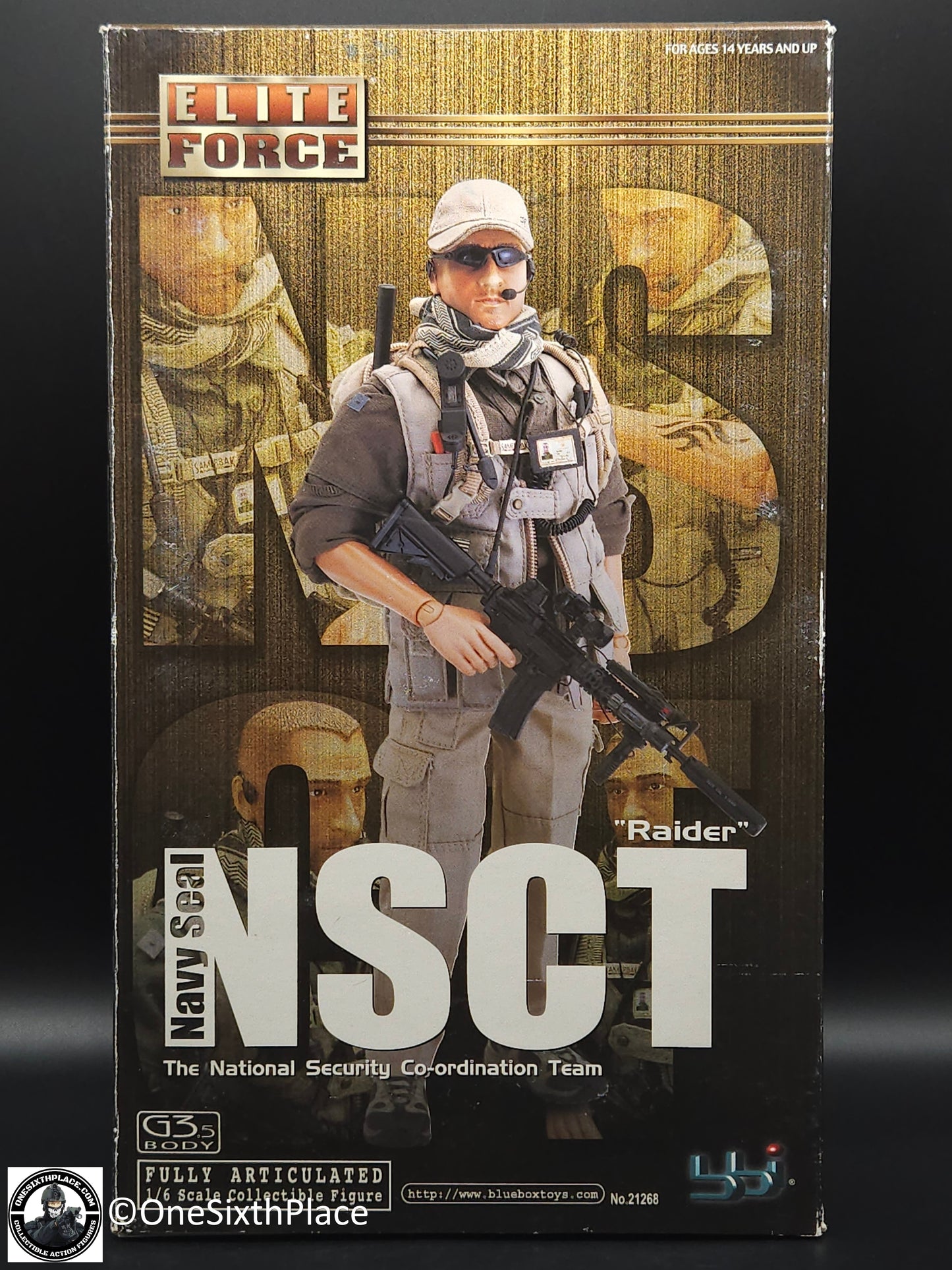 1:6 scale BBI Elite Force Navy SEAL NSCT Raider 12" Action Figure