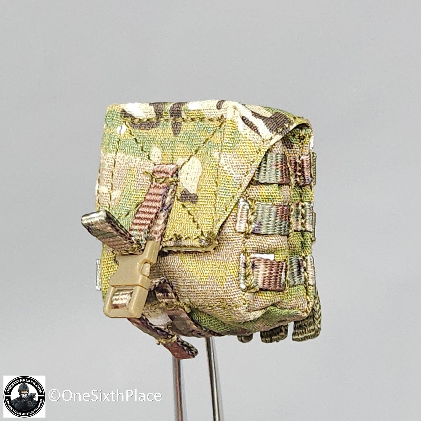 1:6 scale Easy & Simple Russian Special Operations Forces (SSO) Multicam PKM Ammo Pouch Style #2 for 12" Figures