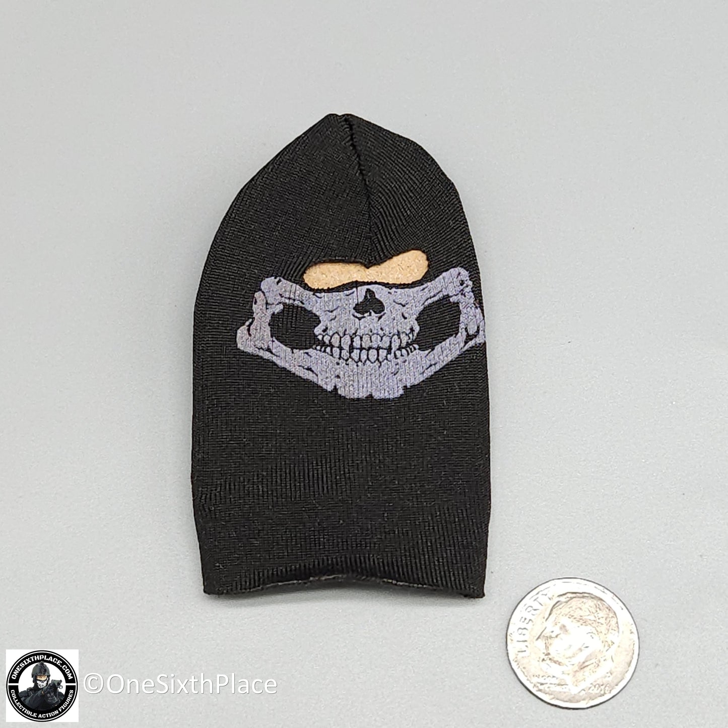 1:6 scale Skull Mask Balaclava for 12" Figures