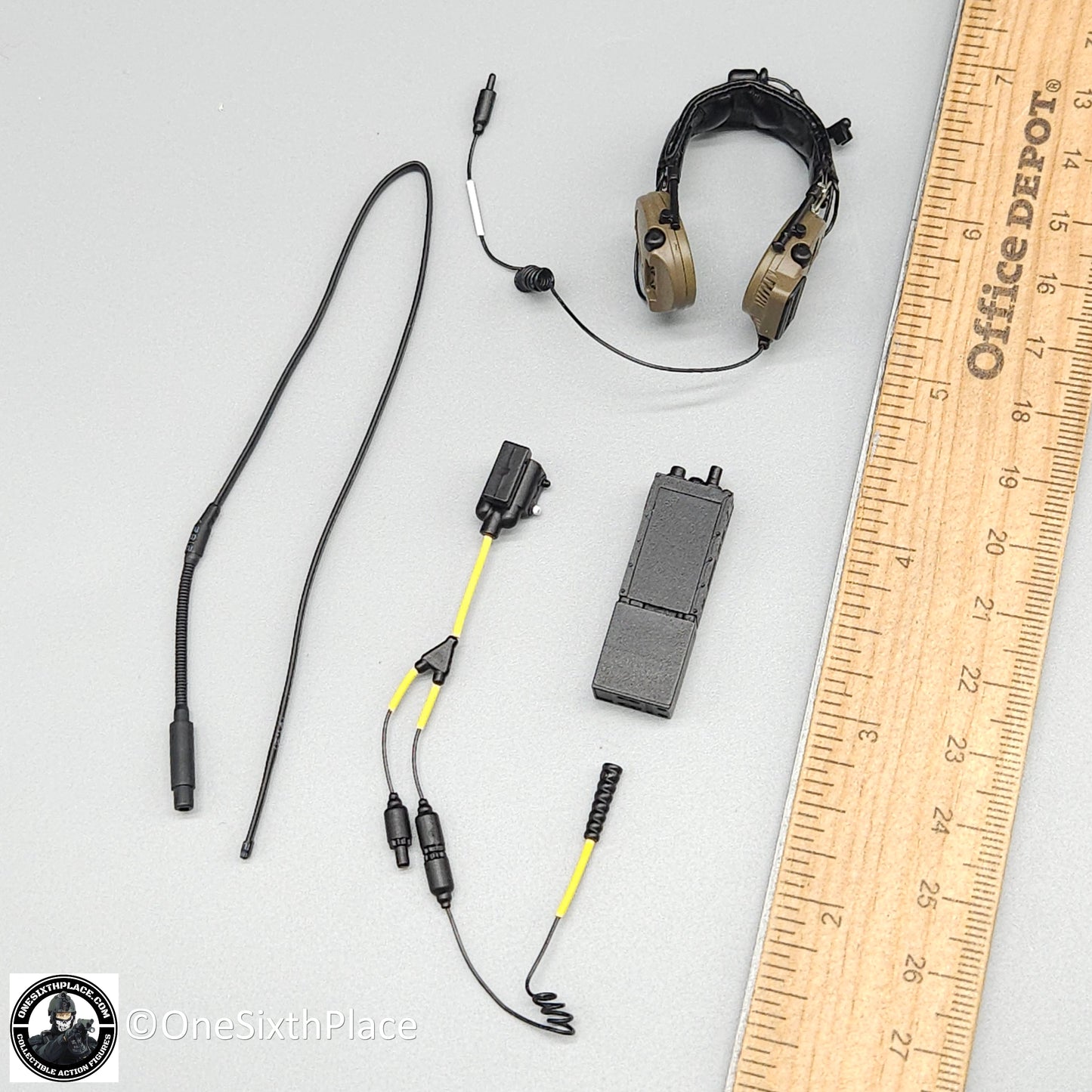 1:6 scale Easy & Simple NAVY Special Warfare Operator Radio w/ Headset for 12" Figures