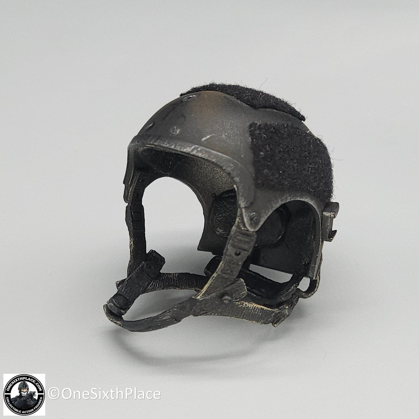 1:6 scale BBI PJ Bones Black ProTec Helmet for 12" Figures