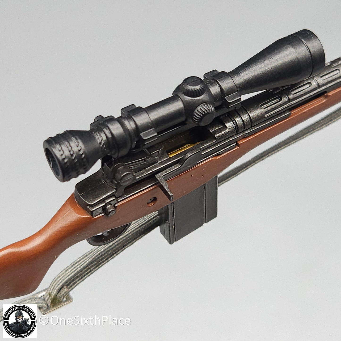 1:6 scale Dragon M14 Sniper Rifle w/ Scope for 12" Figures