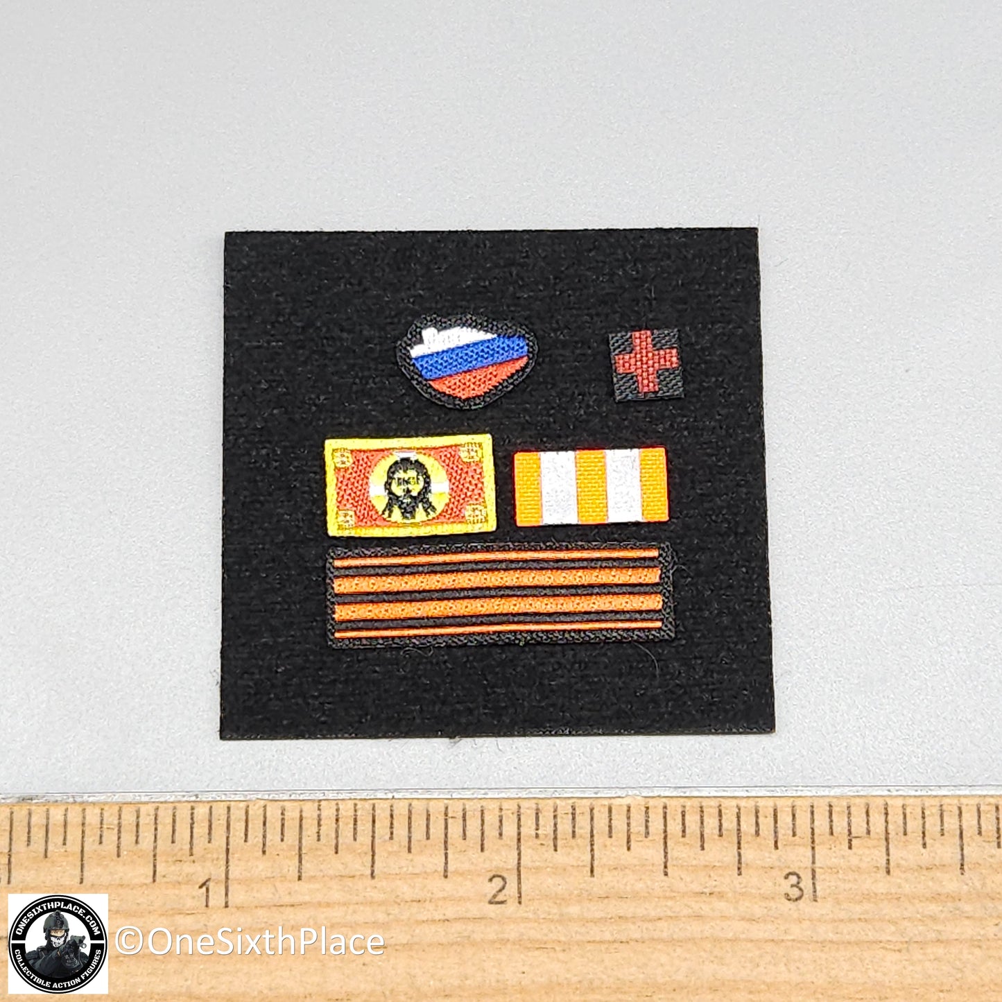 1:6 scale Easy & Simple Russian Special Operations Forces (SSO) Patches Set for 12" Figures