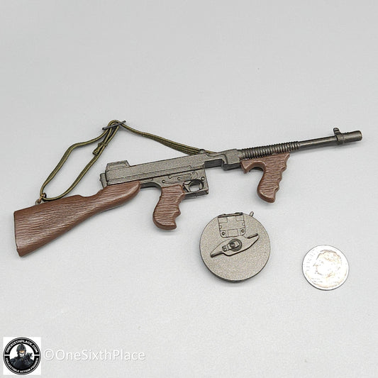 1:6 Ultimate Soldier WWII Thompson Submachine Gun w/ Drum Mag for 12" Figures