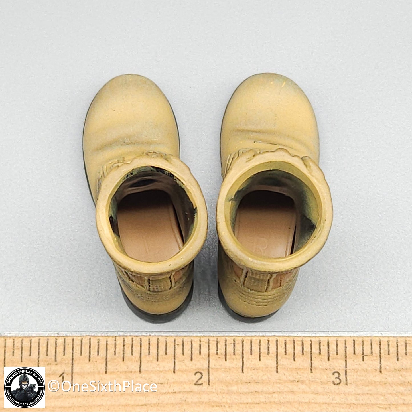 1:6 scale Dragon Kenneth Bowra Desert Combat Boots for 12" Figures