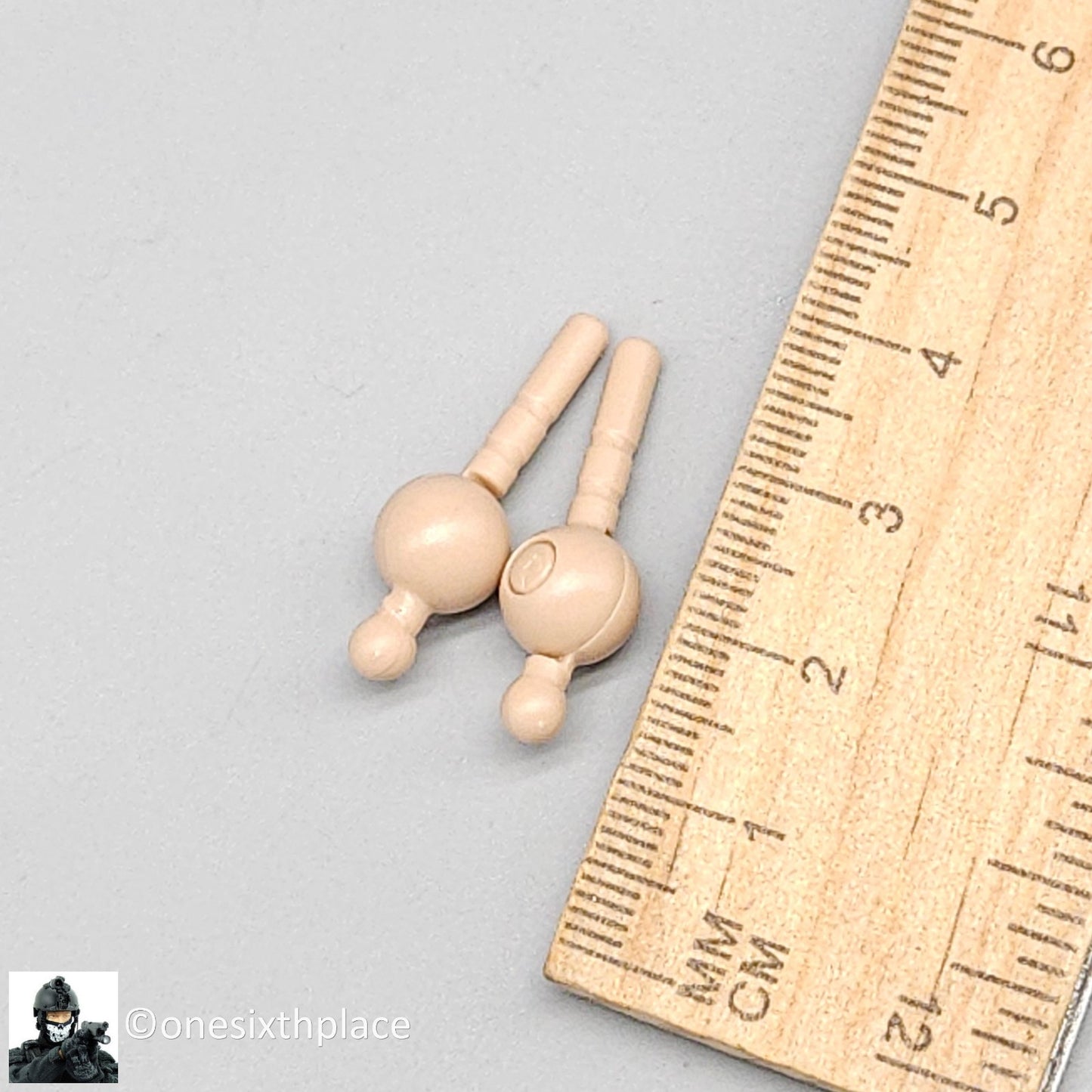 1:6 scale DamToys Russian Spetsnaz FSB Alpha Group Gunner Male Wrist Pegs