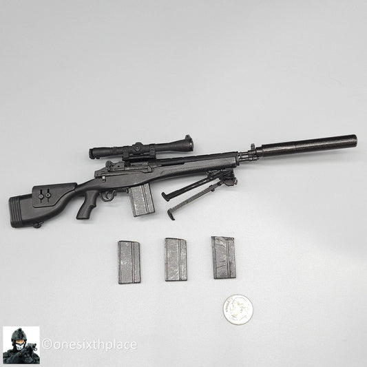 1:6 scale COO MODEL M14 Sniper Rifle for 12" Figures