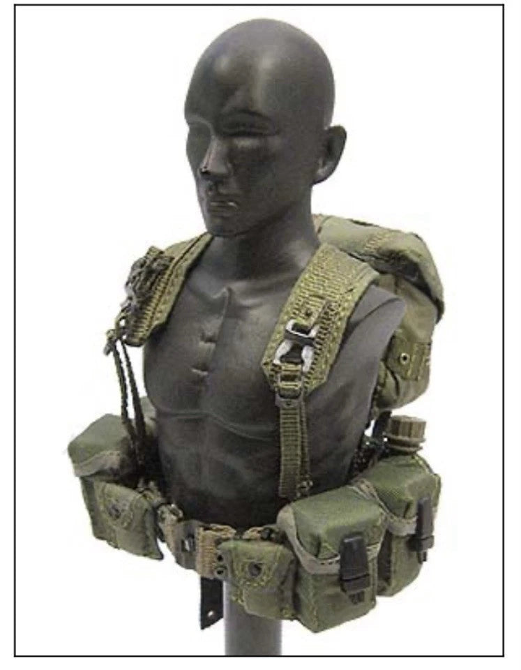 1:6 scale Toy Soldier Vietnam USMC Force Recon Belt w/ Suspenders for 12" Figures