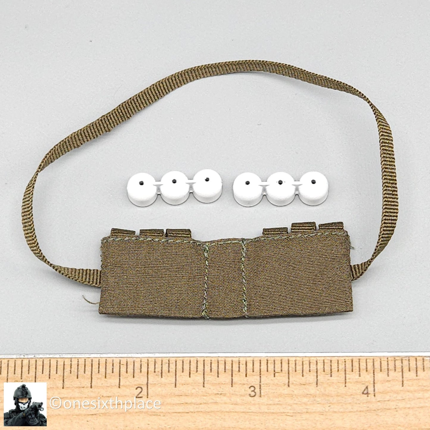 1:6 scale QOrange Vietnam War US Marine Corps in Hue 1968 40mm Grenade Bandolier