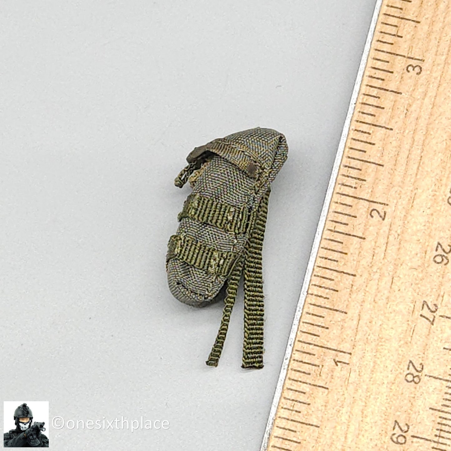 1:6 DamToys Russian Spetsnaz FSB Alpha Group Gunner OD 5.56 Ammo Pouch (x1)