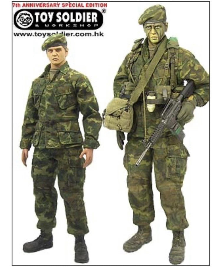 1:6 scale Toy Soldier Vietnam USMC Force Recon Belt w/ Suspenders for 12" Figures