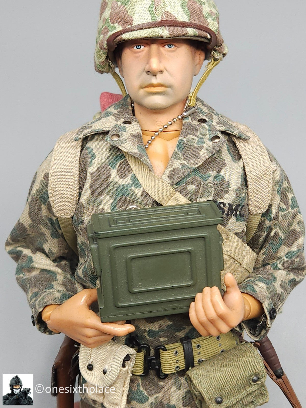 1:6 scale Ultimate Soldier .30 Cal Ammo Can Box (Solid) for 12" Figures WWII