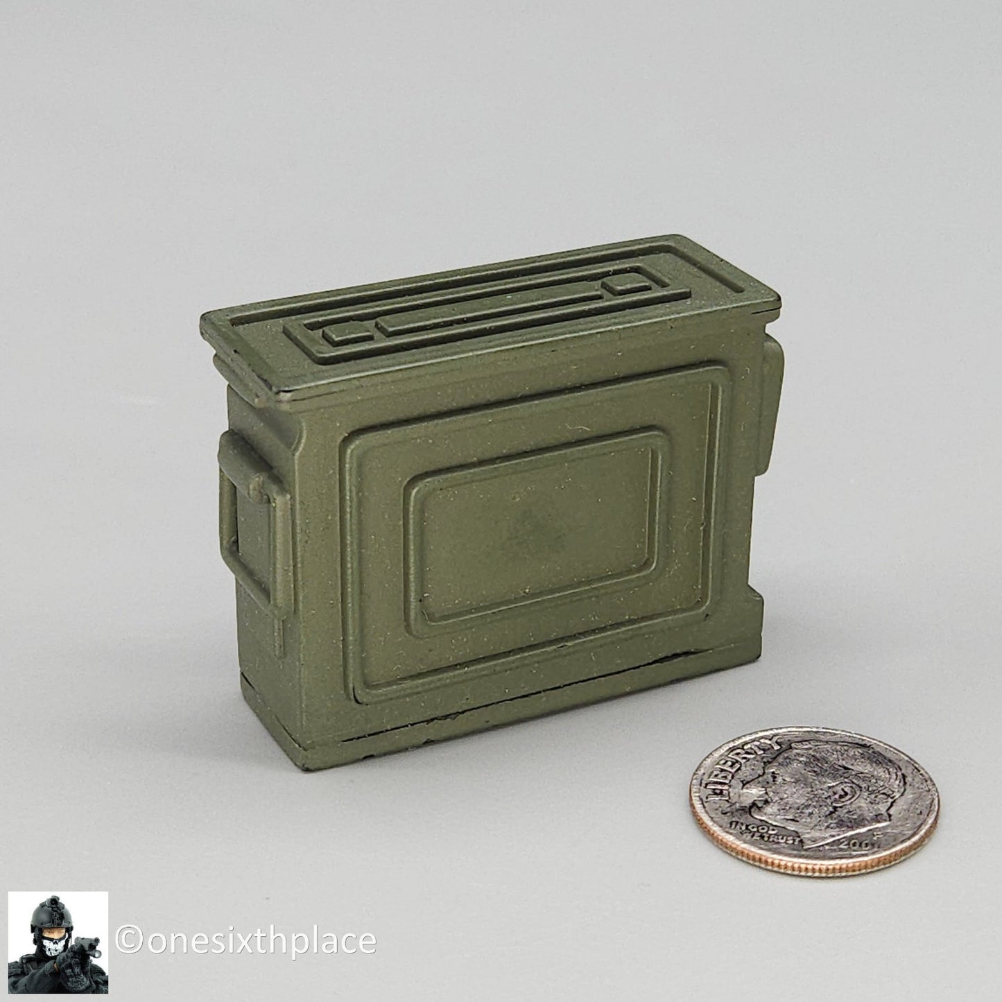 1:6 scale Ultimate Soldier .30 Cal Ammo Can Box (Solid) for 12" Figures WWII