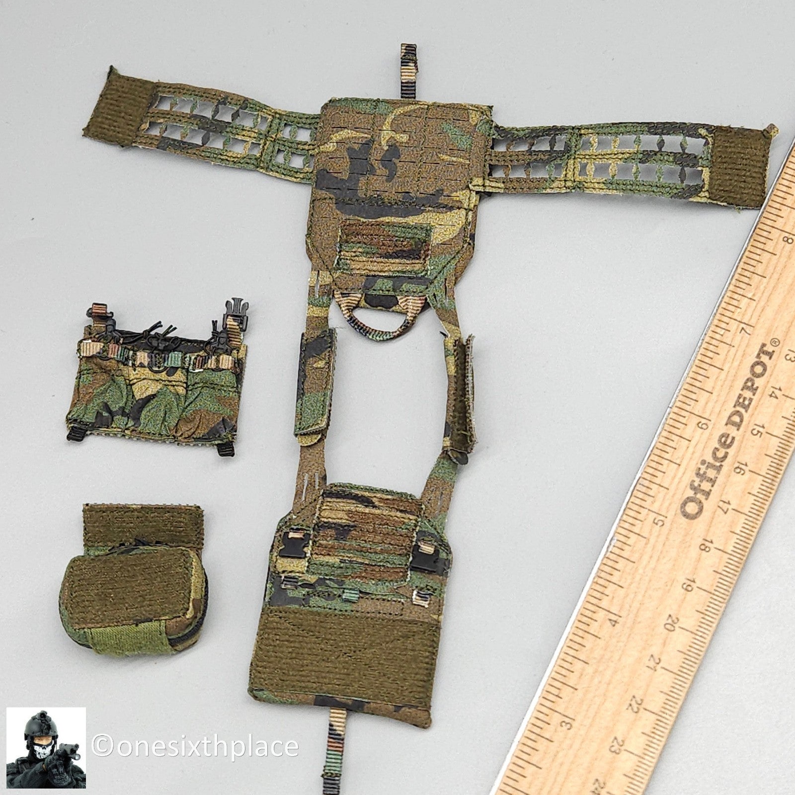 1:6 Easy Simple Veteran Tactical Instructor Ch II SHOT Show Plate Carrier Set