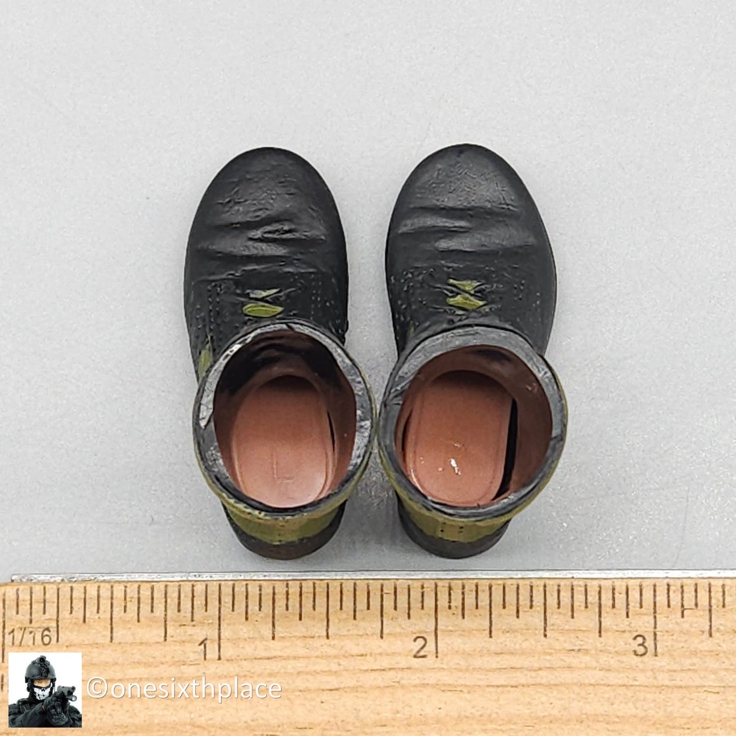1:6 scale Dragon Vietnam Navy SEAL Oscar Jungle Combat Boots for 12" Figures