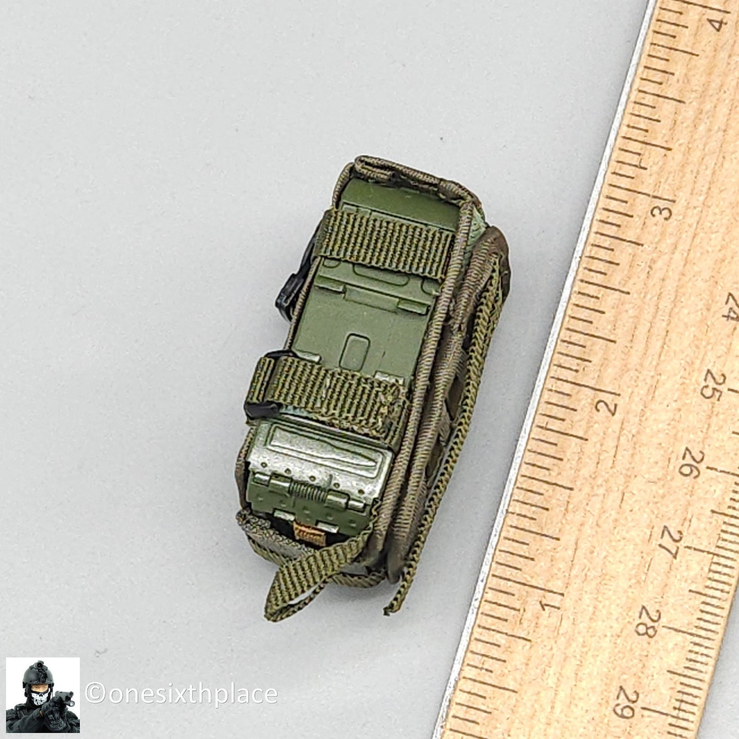 1:6 DamToys Russian Spetsnaz FSB Alpha Group Gunner PKP Ammo Box MOLLE Pouch