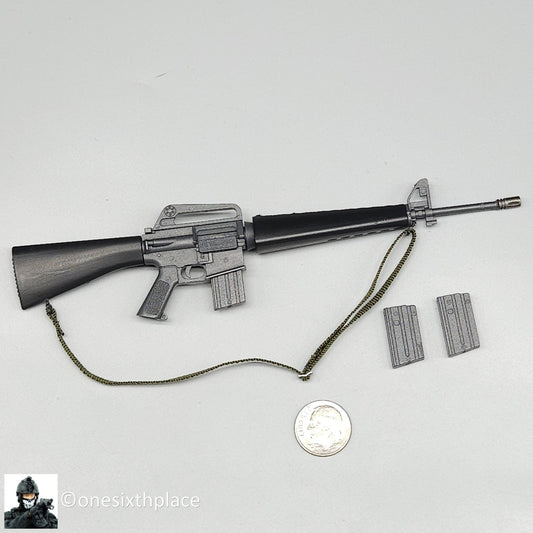 1:6 scale QOrange Vietnam War US Marine Corps Hue 1968 M16 Rifle w/ Sling