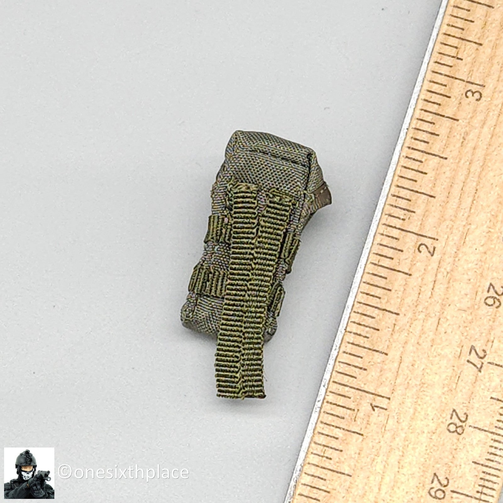 1:6 DamToys Russian Spetsnaz FSB Alpha Group Gunner OD 5.56 Ammo Pouch (x1)