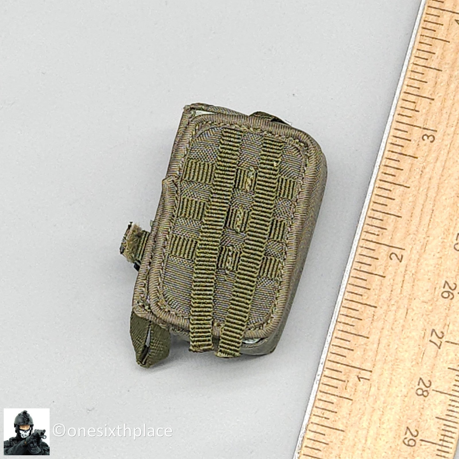 1:6 DamToys Russian Spetsnaz FSB Alpha Group Gunner PKP Ammo Box MOLLE Pouch