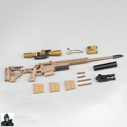 1:6 scale Easy & Simple Coalition Forces SAS AX338 Sniper Rifle for 12" Figures