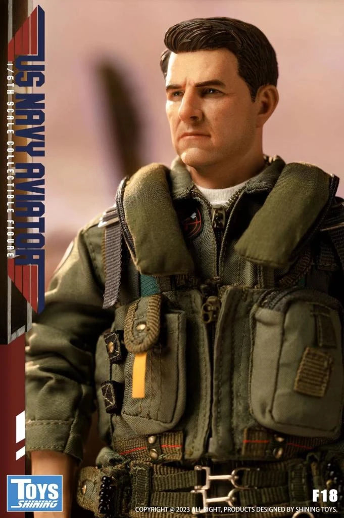 1:6 scale Shinning Toys US Navy F18 Aviator Combat Boots for 12" Figures