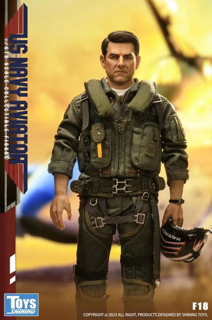 1:6 scale Shinning Toys US Navy F18 Aviator Combat Boots for 12" Figures