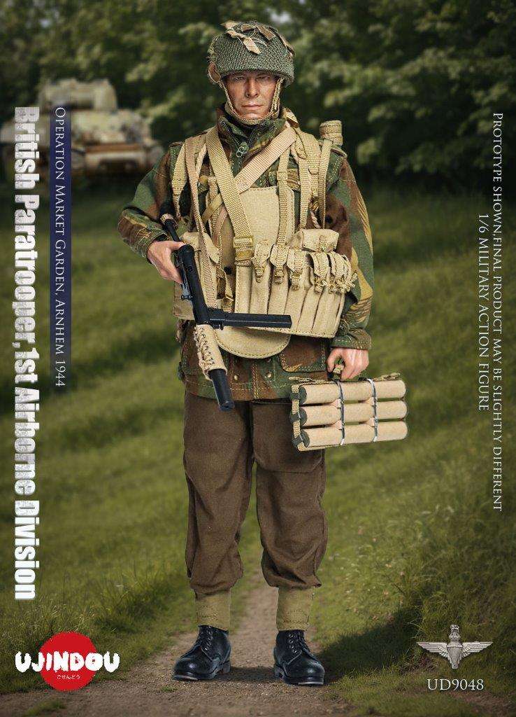 1:6 scale Ujindou WWII British Paratrooper 1st Airborne Division Operation Market Garden Arnhem 1944 12" Figure UD9048