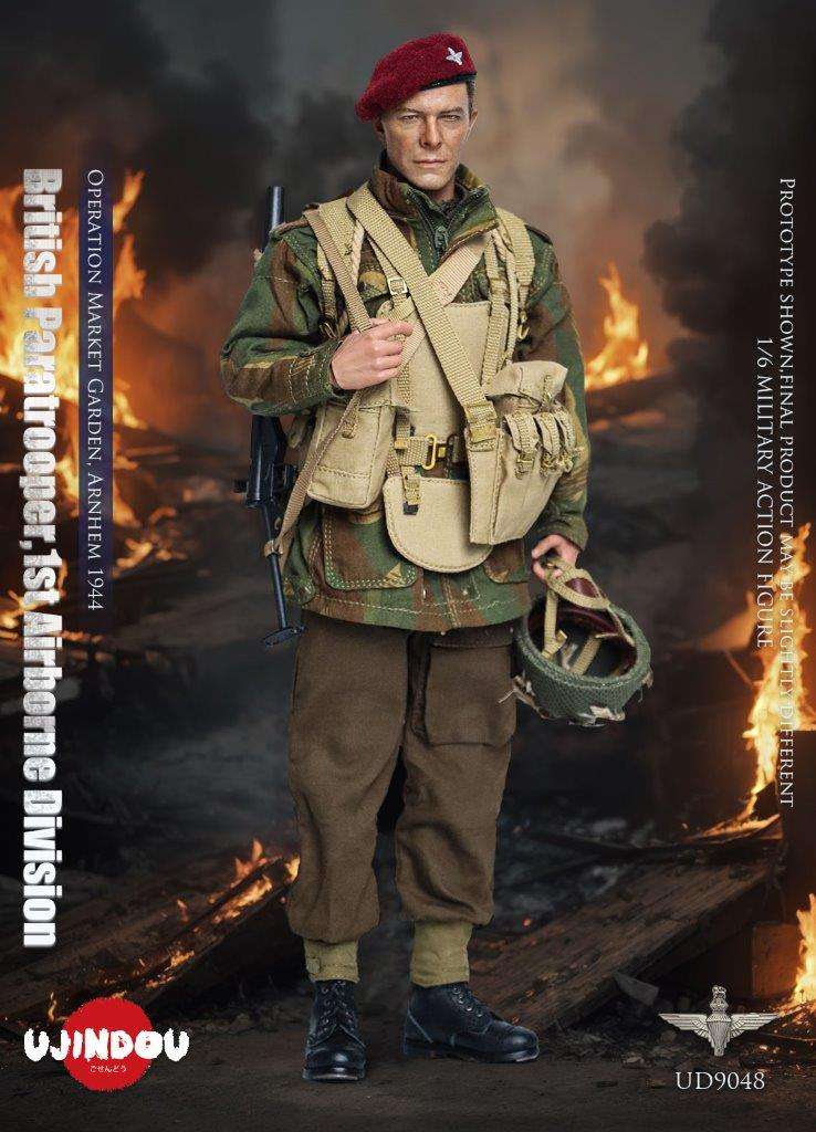 1:6 scale Ujindou WWII British Paratrooper 1st Airborne Division Operation Market Garden Arnhem 1944 12" Figure UD9048