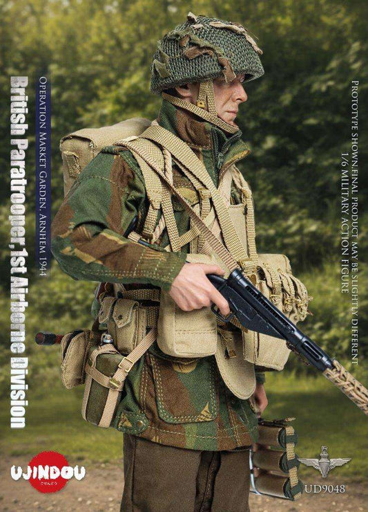 1:6 scale Ujindou WWII British Paratrooper 1st Airborne Division Operation Market Garden Arnhem 1944 12" Figure UD9048