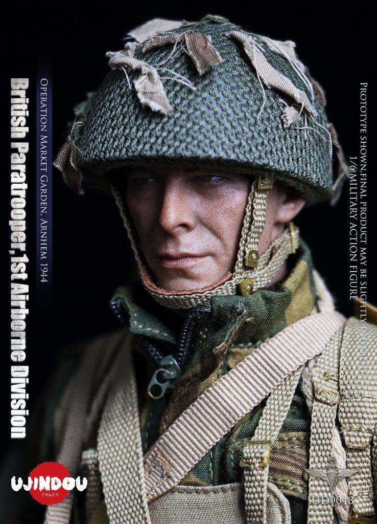 1:6 scale Ujindou WWII British Paratrooper 1st Airborne Division Operation Market Garden Arnhem 1944 12" Figure UD9048