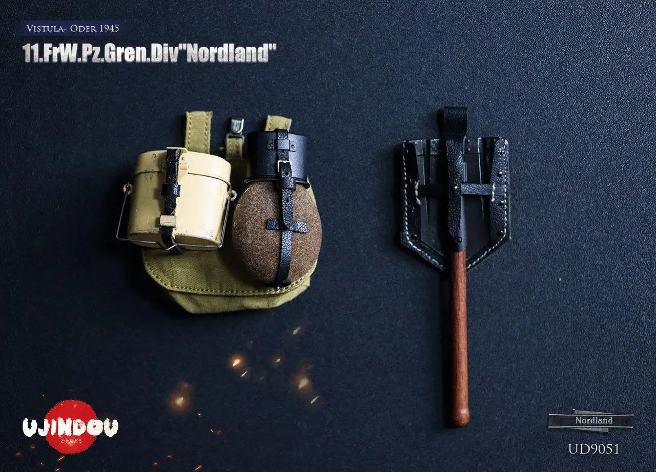 1:6 scale Ujindou WWII German Panzer Grenadier Division "Nordland" 12" Figure UD9051