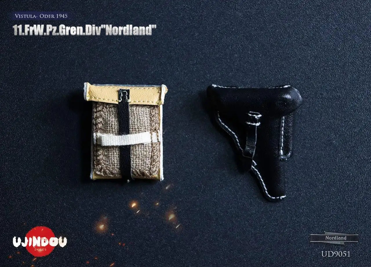 1:6 scale Ujindou WWII German Panzer Grenadier Division "Nordland" 12" Figure UD9051