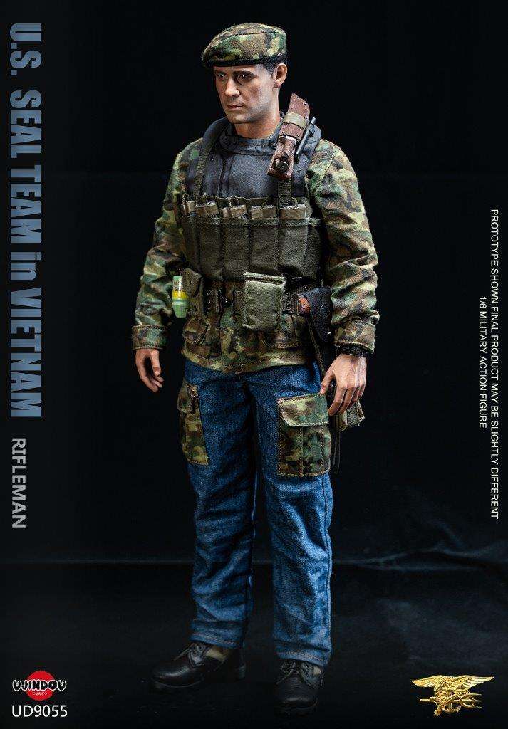 1:6 scale UJINDOU U.S. SEAL Team Rifleman in Vietnam (UD-9055) (PREORDER)